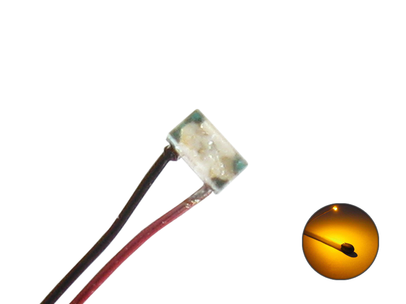 SMD 0402, Draht Kabel, gelb 517