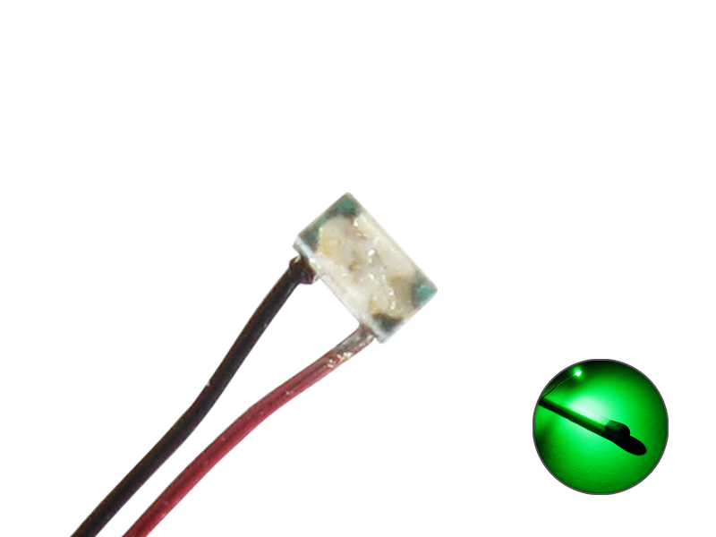 SMD 0603, Draht Kabel, grün diff 523