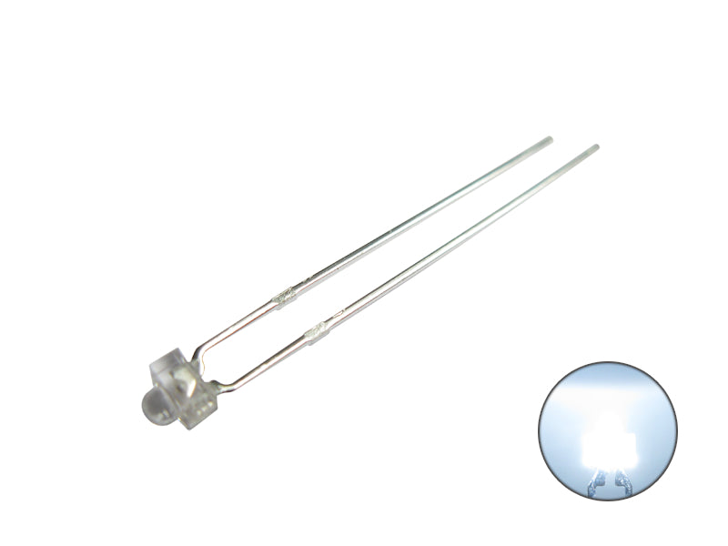 LED 1,8 mm kaltweiß klar 538