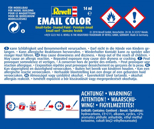 Email Color schwarz glänzend 32107