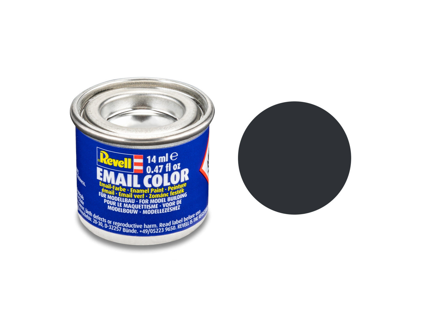 Email Color Anthrazit, matt, 14ml, RAL 7021
