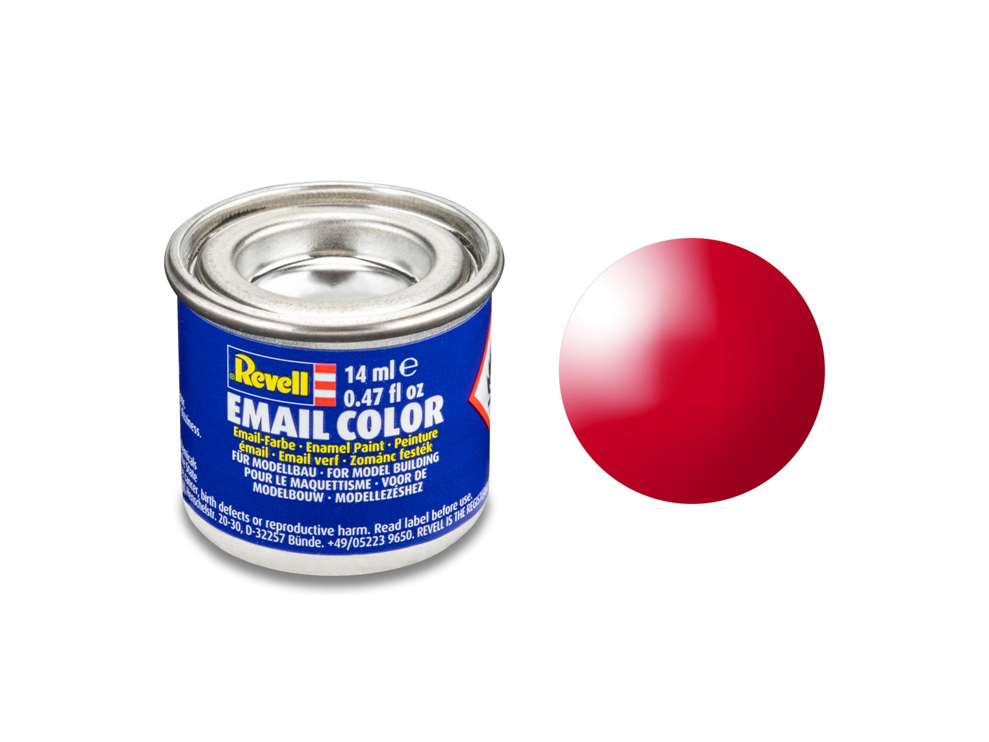 Email Color Italian-red, glänzend 14 ml