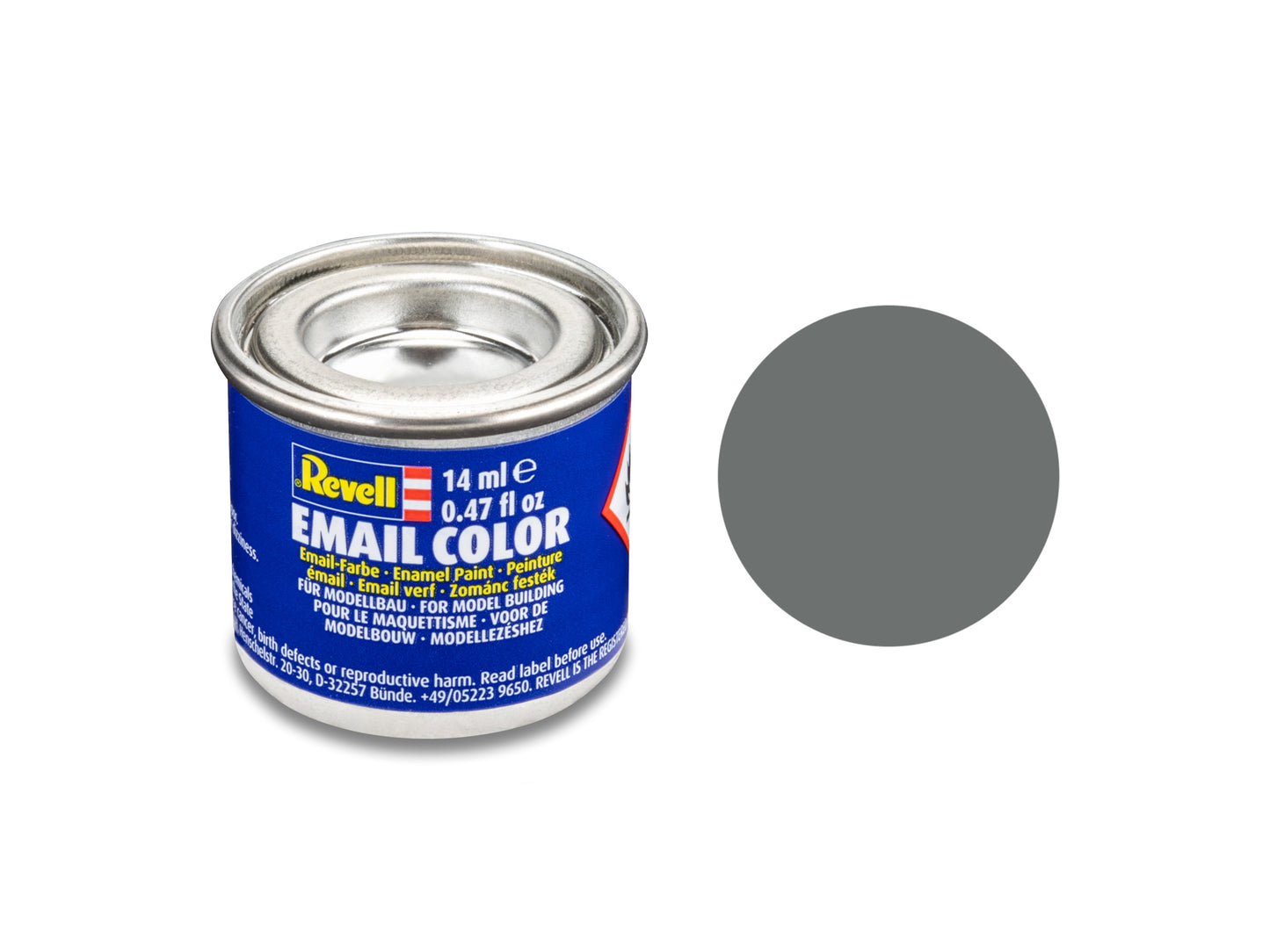 Email Color Mausgrau, matt, 14ml, RAL 7005 32147
