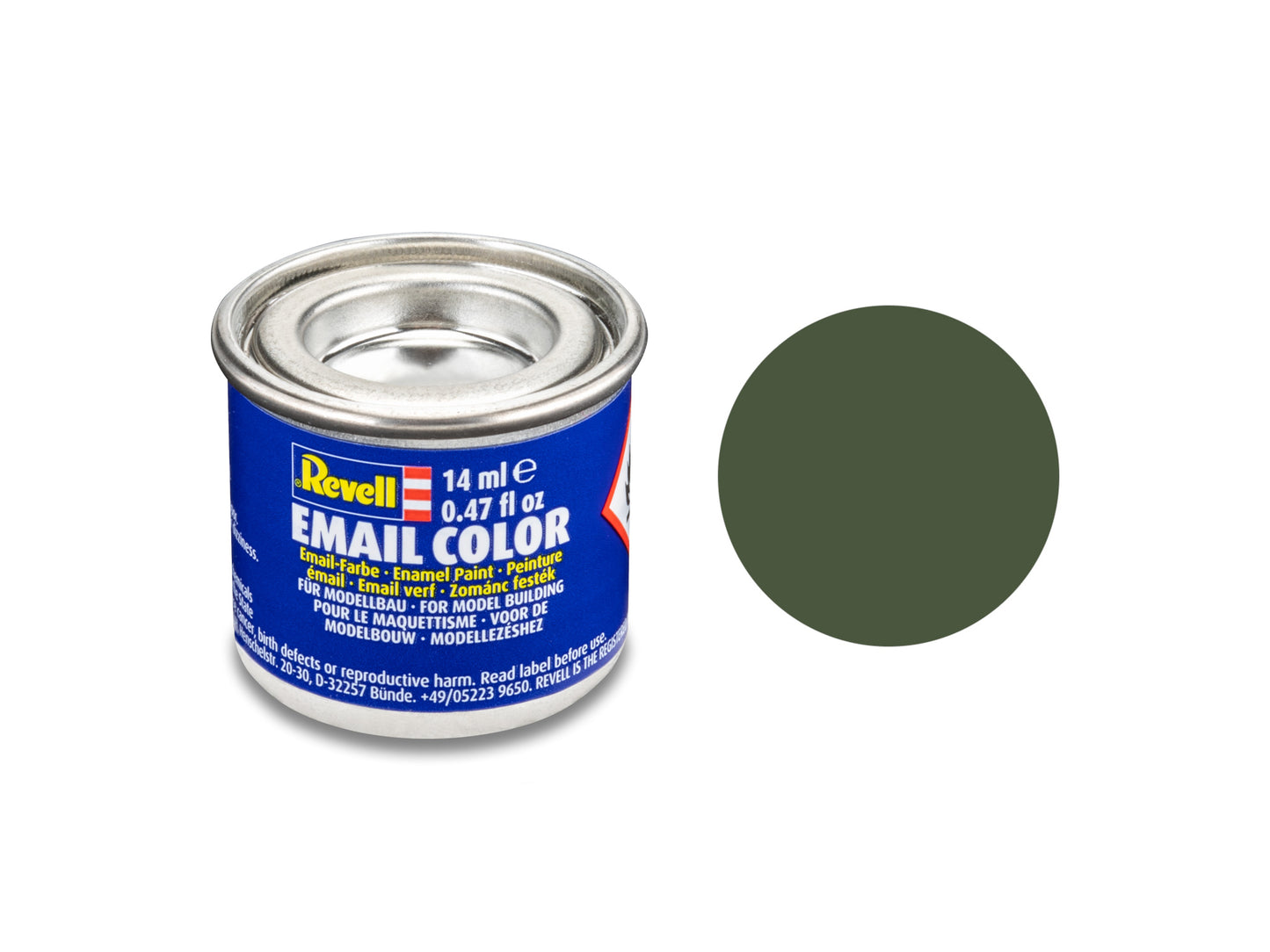 Email Color Bronzegrün matt 32165