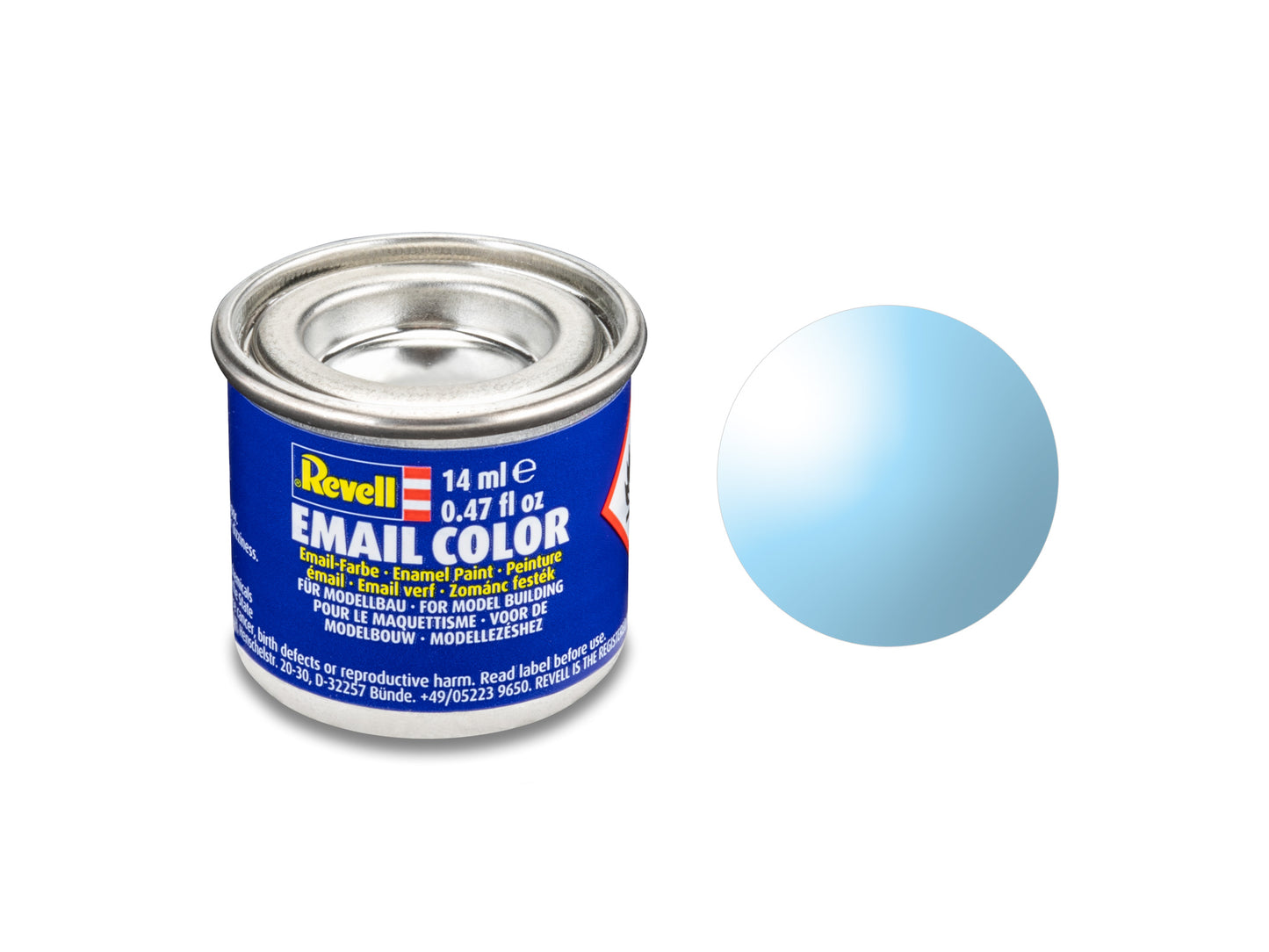 Email Color Blau, klar, 14ml 32752