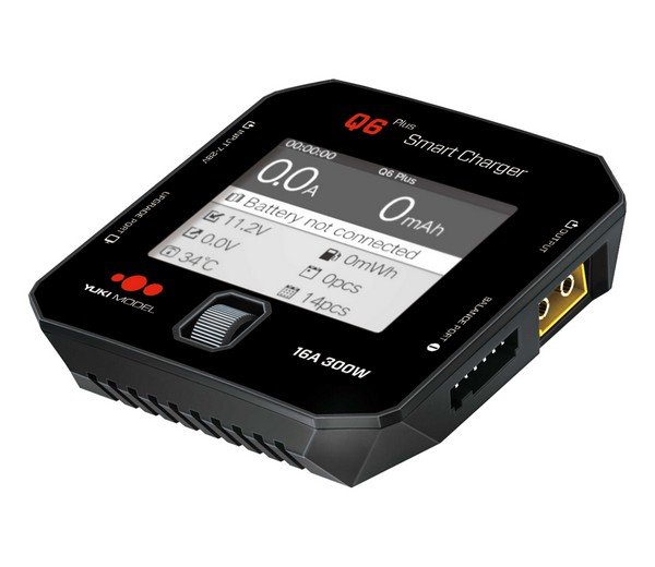 Smart Charger Q6 Plus • 300 W, 16 A • LCD Farbdisplay LETZTER ARTIKEL