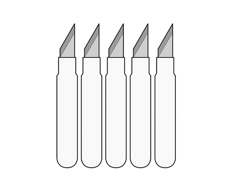 5 Ersatzmesser für MS02