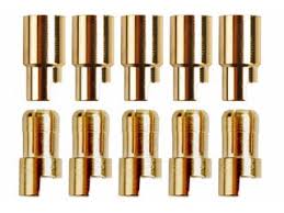 Amass Goldkontakt 6mm Buchse 711