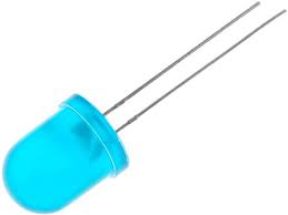 LED 10 mm blau 545