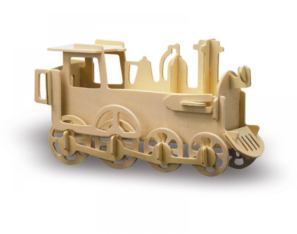 HOLZBAUSATZ "Lokomotive"