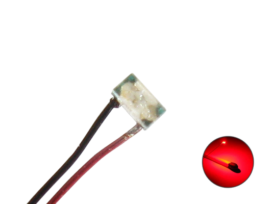 SMD 0402  Draht Kabel, rot   516