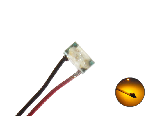 SMD 0402, Draht Kabel, gelb    517