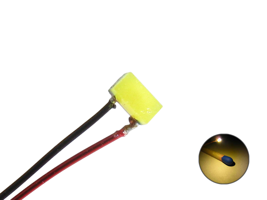 SMD 0402, Draht Kabel, warmweiß    519