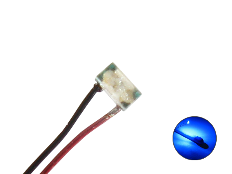 SMD 0402, Draht Kabel, blau   520
