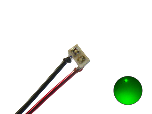 SMD 0402, Draht Kabel, grünlich  521