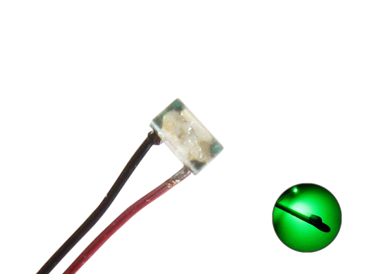 SMD 0402, Draht Kabel, echtgrün   523
