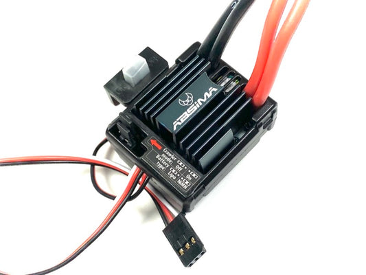 Absima Brushed-Fahrtregler V2 80A für Crawler und 1:10, wasserdicht