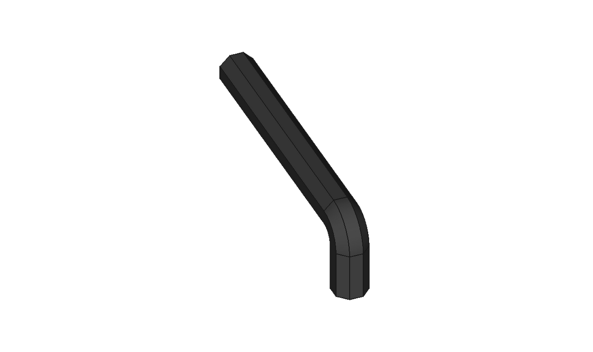 Wiesel MK20 Ersatzteil Spiegelarm (001-101-103)