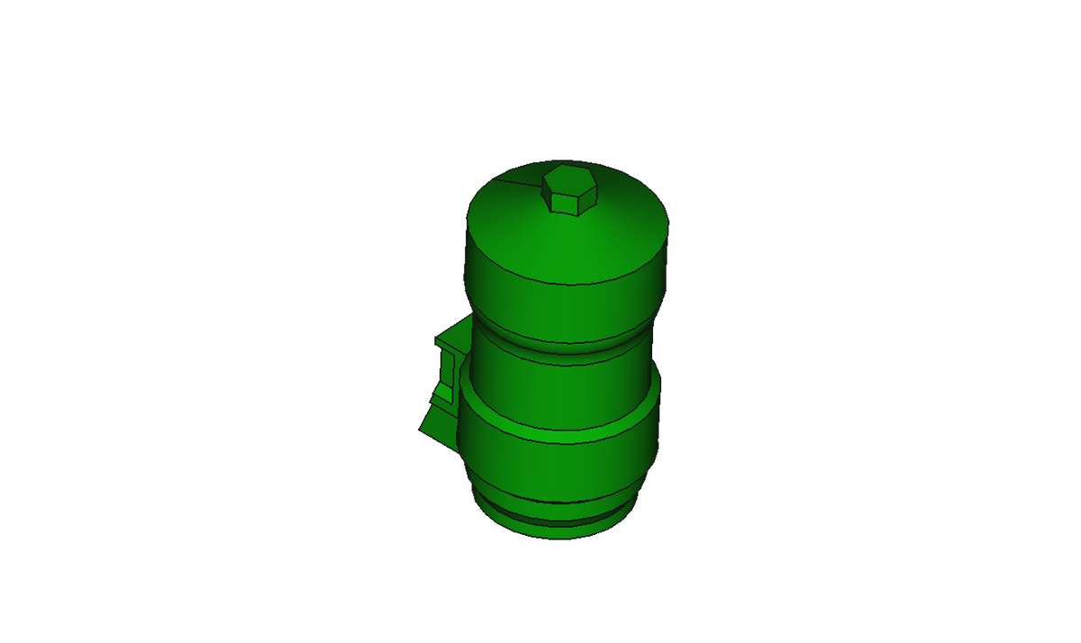 Wiesel MK20 Ersatzteil Heckklappe Spannpuffer (001-110-112)