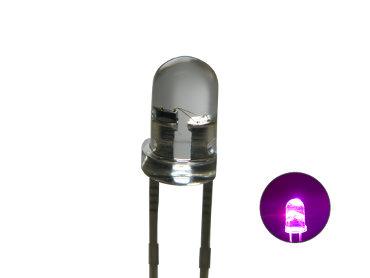 LED blinkend, 3 mm, klar pink   541