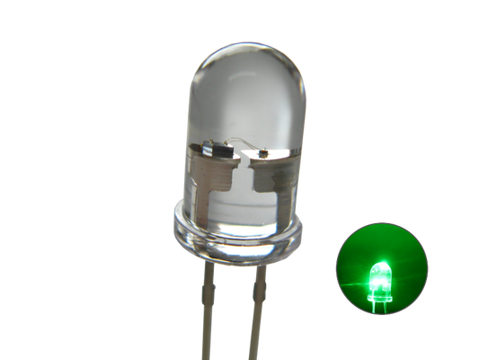 LED blinkend, 3 mm, klar grün    541