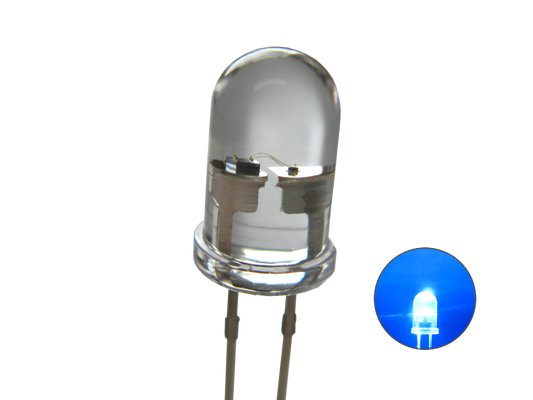 LED blinkend, 3 mm, klar blau   579