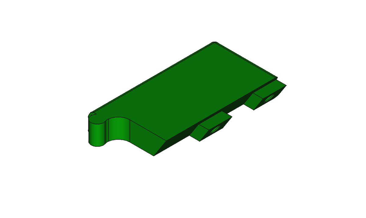 Wiesel MK20 Ersatzteil Heckklappe Verriegelung (001-112-112)