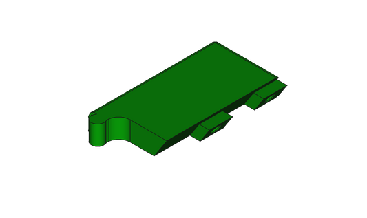 Wiesel MK20 Ersatzteil Heckklappe Verriegelung (001-112-112)