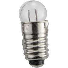 Glühlampe klar,  6 Volt 557
