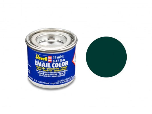 Email Color Schwarzgrün  matt  14 ml      32140