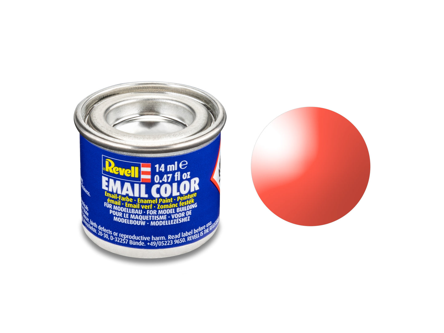 Email Color Rot, klar, 14ml 32731