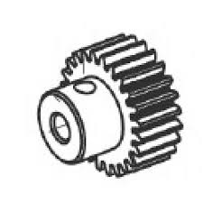 Motorritzel 17 Zähne M 0,6 Stahl gehärt.