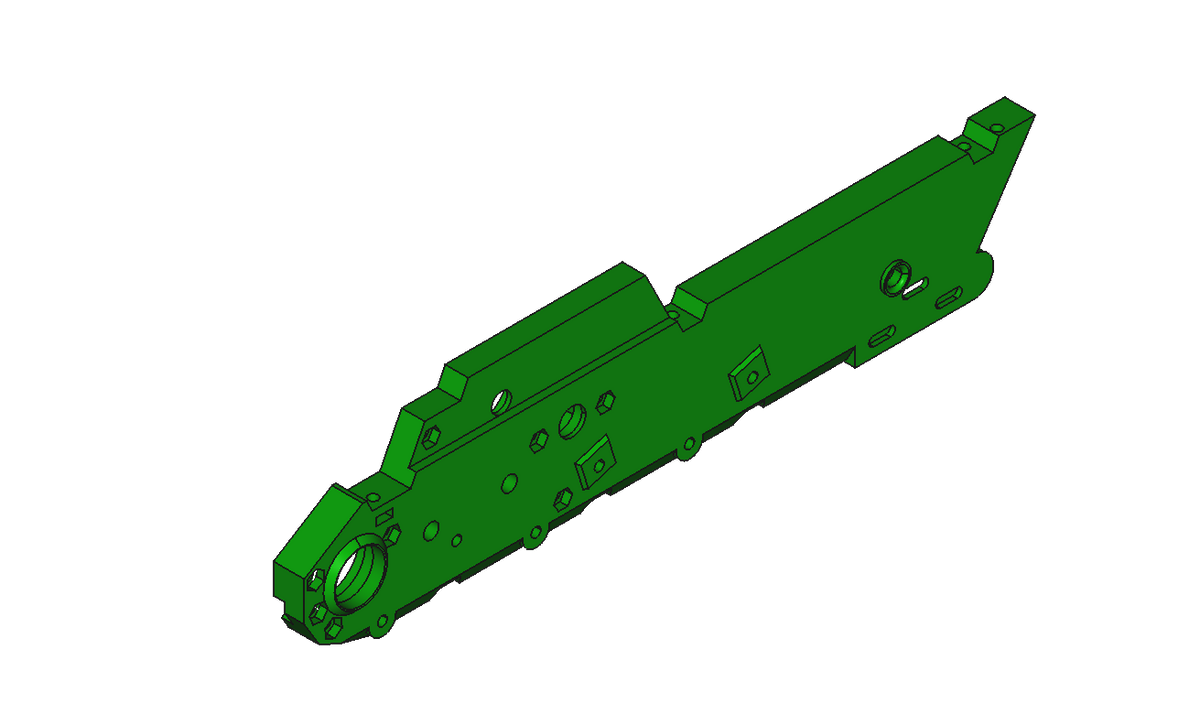 Wiesel MK20 Ersatzteil Seitenwand Links (001-52-60)