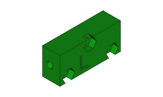 Wiesel MK20 Ersatzteil Kettenspanner Links (001-59-60)