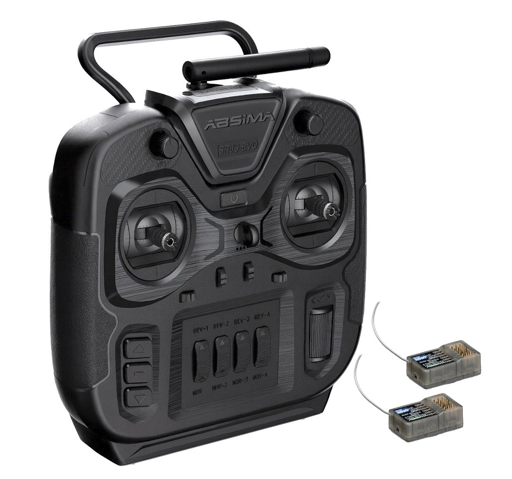 6-Kanal Stick Fernsteuerungsset "SR6S-EVO" 2.4GHz - 2* RX