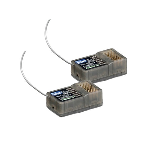 6-Kanal Stick Fernsteuerungsset "SR6S-EVO" 2.4GHz - 2* RX