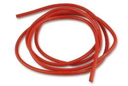 Silikonkabel 1,5 qmm x 1 m, rot