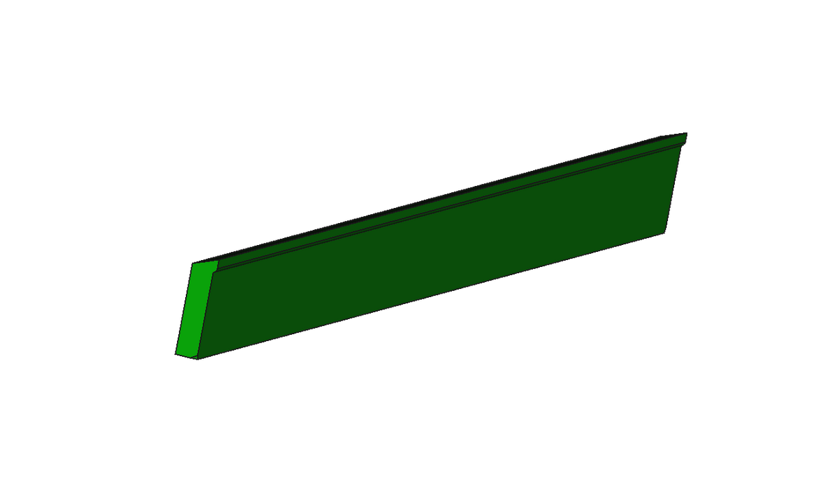 Wiesel MK20 Ersatzteil Empfängerhalter Paneel Mitte (001-64-74)