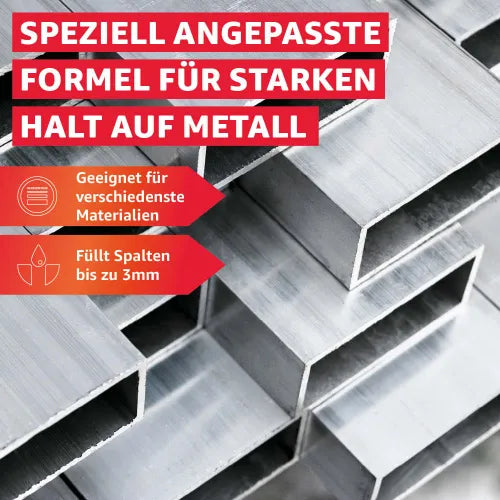 Everglue 2K 5-Minuten-Epoxy Epoxidharz Metallkleber Flüssigmetall 200g Dosierflaschen 1:1