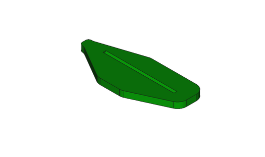 Wiesel MK20 Ersatzteil Schraubenabdeckung Links (001-98-103)