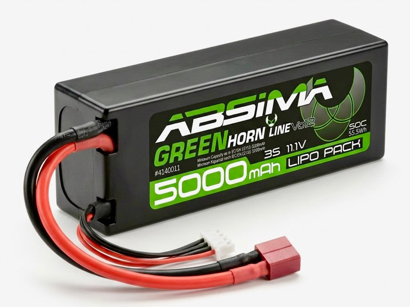 Greenhorn Vol.2 LiPo 3S 11,1V-50C 5000 HC (T-Plug)
