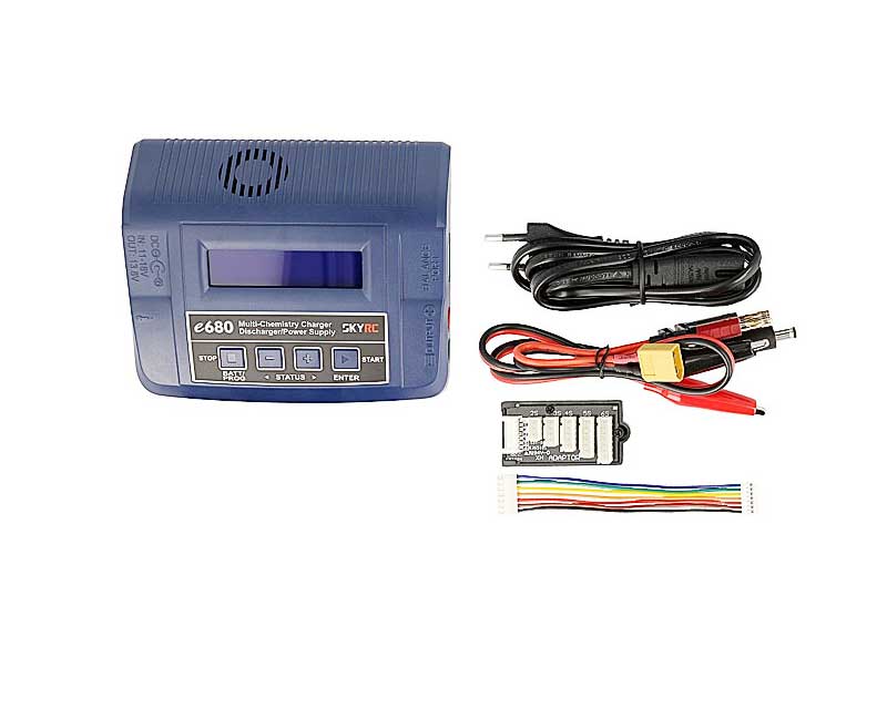 SkyRC Multifunktions Ladegerät e680 AC/DC 230V/12V