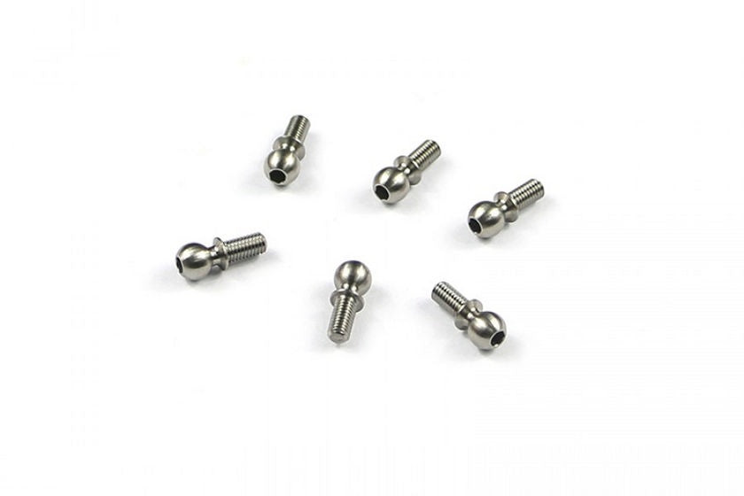Kugelkopf Vergaseranlenkung 4 mm M2  4 Stück