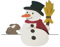 Kantenhocker Schneemann