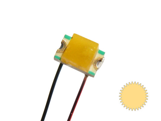 SMD 0805 Blink-LED mit Kabel ca. 30 cm, warmweiß