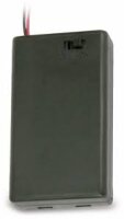 3x1.5V AA Batteriehalter mit Schalter und Abdeckung