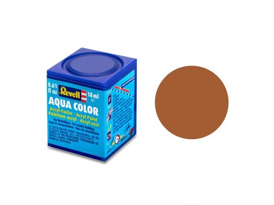 Aqua Color Braun, matt, 18ml, RAL 8023