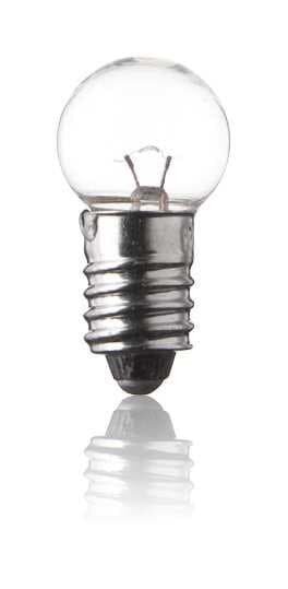 Glühlampe  E5,5  klar, 19 Volt   559