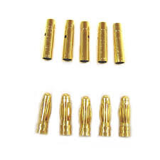 Amass Goldkontakt 3mm,1 Stecker  715